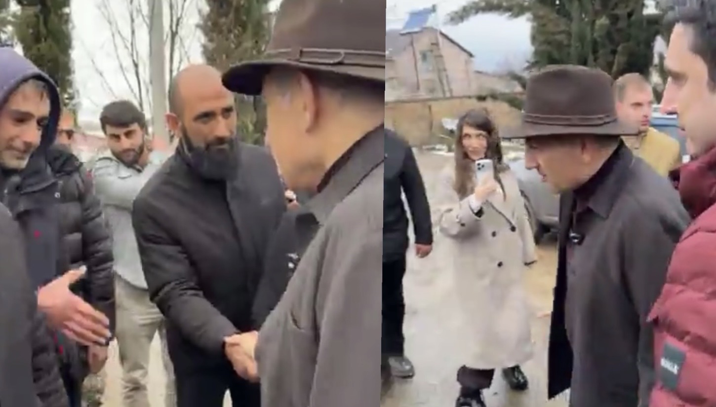 Չնախատեսված կանգառ Հաղթանակ բնակավայրում. Փաշինյան