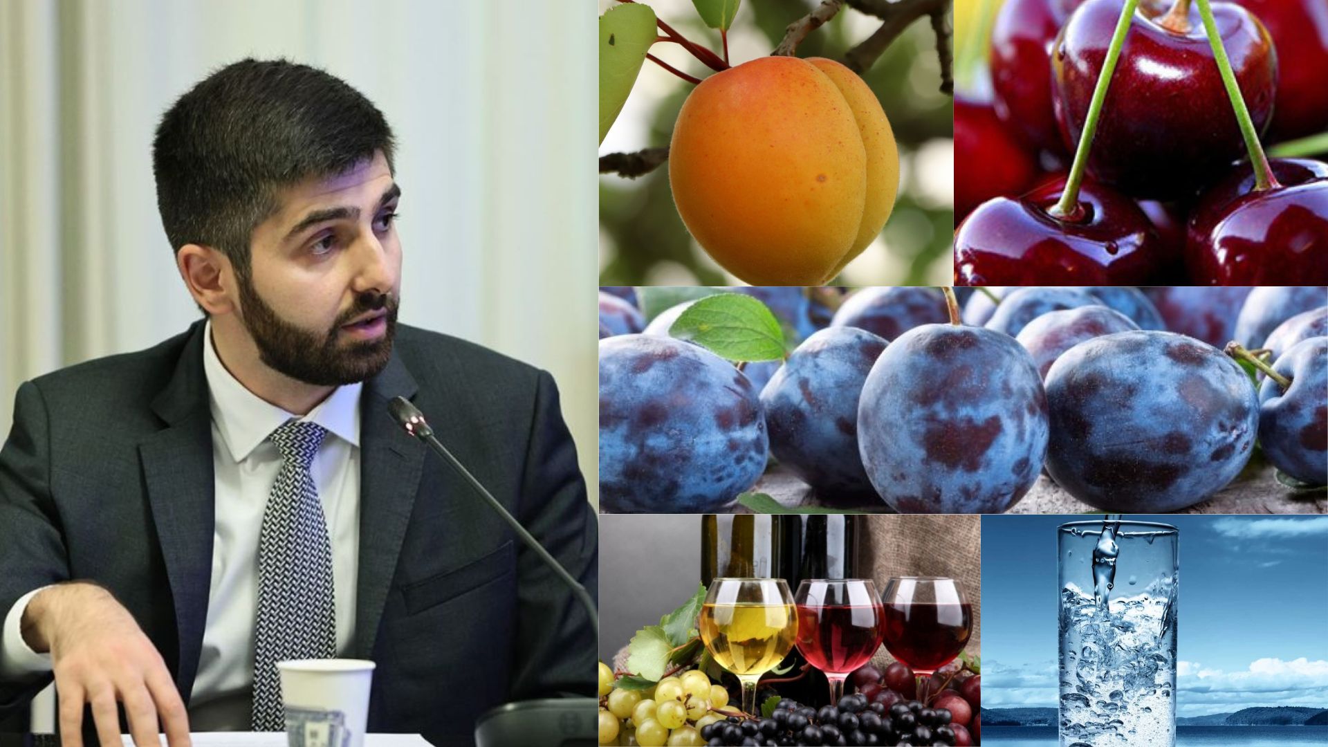 Որքան փոխհատուցում կստանան հունիսին ծիրան, սալոր, կեռաս, գինի, հանքային ջուր արտահանող տնտեսվարողները. մանրամասնում է Արման Խոջոյանը